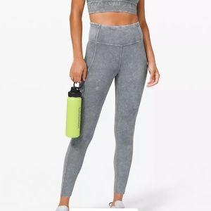 Lululemon Fast and Free Tight 25"  Ice Dye